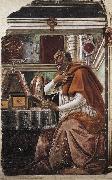 BOTTICELLI, Sandro St Augustine fdgdf oil painting on canvas